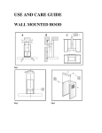 Yosemite Home Decor MCGH36S Use and Care Manual