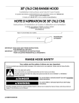 Whirlpool UXT3030ADB Instructions / Assembly