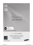 Samsung RF28HDEDBSR Use and Care Manual