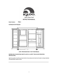 IGLOO FR551 Use and Care Manual