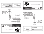 Dirt Devil SD40050B Use and Care Manual