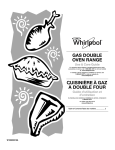 Whirlpool WGG555S0BS Use and Care Manual