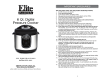 Elite EPC-807 Use and Care Manual