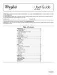 Whirlpool WEG760H0DH Use and Care Manual