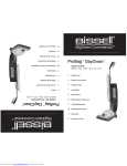 Bissell 17X33 Use and Care Manual
