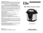 Elite EPC-808 Use and Care Manual
