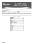 Whirlpool WFE715H0ES Use and Care Manual