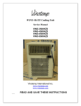 Vinotemp WM-8500HZD Use and Care Manual