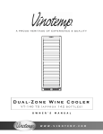 Vinotemp VT-140 TSL Use and Care Manual