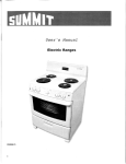 Summit Appliance REX204W Use and Care Manual