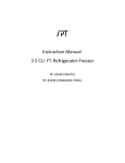 SPT RF-354W Use and Care Manual