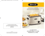 Bella BLA13592 Use and Care Manual