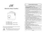 SPT SC-1813SS Use and Care Manual