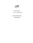 SPT UF-304SS Use and Care Manual