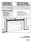 Electrolux EI30BM60MS Installation Guide