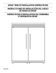 Whirlpool SKT60M Installation Guide