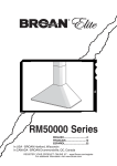 Broan RM503623 Use and Care Manual