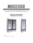 Maxx Cold MXM2-48RS Use and Care Manual