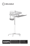 Reliable 500PS Use and Care Manual