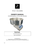 Paragon 7105100 Use and Care Manual