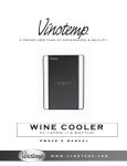 Vinotemp VT-12TEDi Use and Care Manual