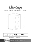 Vinotemp VT-34 TSWV Use and Care Manual