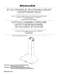 KitchenAid KVWB400DSS Instructions / Assembly