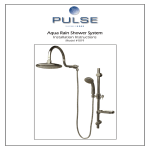 PULSE Showerspas 1019 Installation Guide