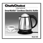 Chef'sChoice 688 Use and Care Manual
