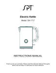 SPT SK-1717 Use and Care Manual