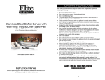 Elite EWM-9933 Use and Care Manual