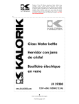 KALORIK JK 39380 GR Use and Care Manual