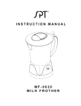 SPT MF-0620 Use and Care Manual