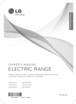 LG Electronics LRE3083ST Use and Care Manual