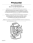 KitchenAid KBBL206ESS Installation Guide