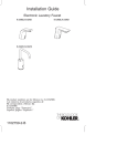 KOHLER K-13472-VS Installation Guide