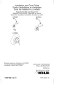 KOHLER K-10825-4-2BZ Installation Guide