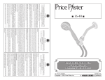 Pfister 016-400K Installation Guide