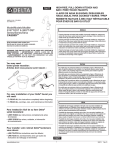 Delta 9997T-CZ-DST Installation Guide