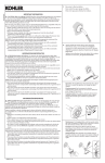 KOHLER K-72425-BN Installation Guide