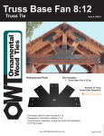 OWT Ornamental Wood Ties 56619 Installation Guide