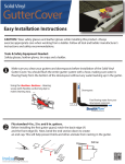 InvisaFlow 6100-5 Instructions / Assembly