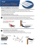 InvisaFlow 6210-25 Instructions / Assembly