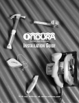 Ondura 550 Installation Guide