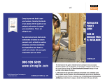 Simpson Strong-Tie PBS44A Installation Guide