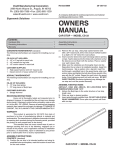 Vestil CS-S72-W Instructions / Assembly