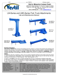 Vestil LM-EBT-4-24 Use and Care Manual