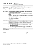 Strait-Flex WF-100S Instructions / Assembly
