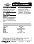 Rust-Oleum Automotive 253436 Use and Care Manual