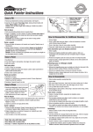 HomeRight C800771 Use and Care Manual